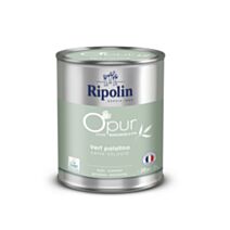 Peinture multi-supports O'pur 2L satiné vert palatin - RIPOLIN