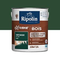 Peinture Protection eXtreme bois 2,5L vert Basque