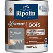 Peinture Protection eXtreme bois 2,5L gris bouleau
