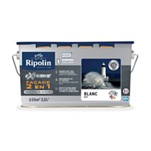 Protection Extreme Facade Blanc Mat 2,5L RIPOLIN