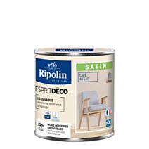 Peinture Murale Toutes Pièces Satin Café au Lait 0,5L - RIPOLIN