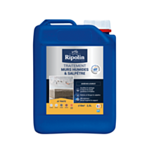 Traitement Murs Humides et Salpêtre incolore 2,5 L - RIPOLIN