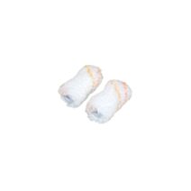 2 manchons finition satin tissu 60 mm microfibres - NESPOLI
