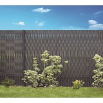 Lamelles occultation pour panneau grillagé Lixo 60m Gris - DIRICKX