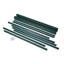 Lattes d'occultation rigides pour panneau grillagé rigide 1,7mx2m vert - DIRICKX
