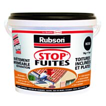 Anti-infiltrations Toutes Toitures 1 kg noir - RUBSON