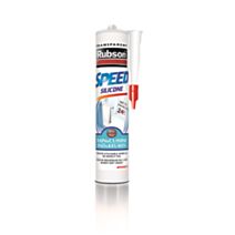 Mastic Speed Silicone Bain & Cuisine transparent 280 mL - RUBSON