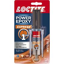 Colle epoxy express 1 min invisible seringue 11 ml - LOCTITE