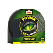 Ruban adhésif multiusage Extrême Noir 20m - PATTEX POWER