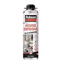 Mousse expansive pistolable 15L multi-usages - RUBSON