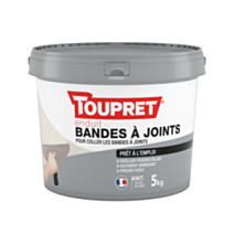 Enduit Pâte Bandes à Joints 5kg - TOUPRET 