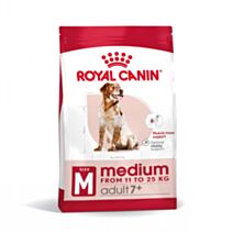 Croquette chien medium adult 7+ 15kg - ROYAL CANIN