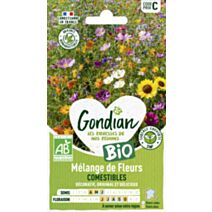 Mélange de fleurs Fleurs Comestibles Bio - GONDIAN