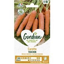 Carotte Touchon 16cm orange - GRAINES GONDIAN