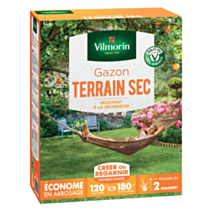 Gazon Rustique Terrain Sec 3kg - VILMORIN