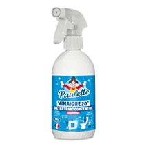 Vinaigre ménager concentré 20° framboise 500ml - PAULETTE