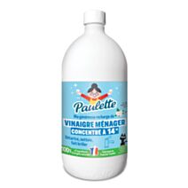 Vinaigre ménager concentré 14° fleur de pomme 1L ecocert - PAULETTE