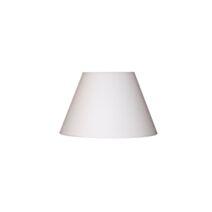 Abat-jour toiline forme empire Ø25 blanc cassé