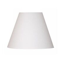 Abat-jour coton conique blanc cassé Ø14cm - COREP