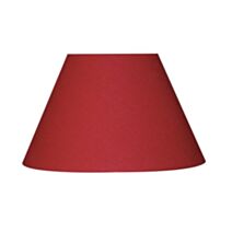 Abat-jour cerise fe coton d35cm