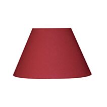 Abat-jour toiline forme empire Ø40 cerise