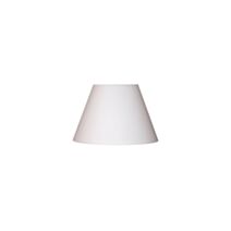 Abat-jour toiline forme empire Ø19 blanc cassé