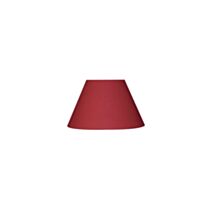 Abat-jour toiline forme empire Ø19 cerise