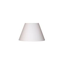 Abat-jour toiline forme empire Ø22 blanc cassé