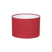 Abat-jour toiline cylindre Ø30 H.18 cerise