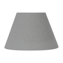 Abat-jour toiline forme empire Ø22 gris souris