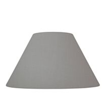 Abat-jour toiline forme empire Ø50 gris souris