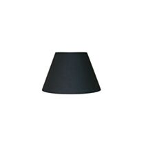 Abat-jour forme conique D22 coton noir