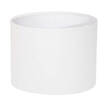 Abat-jour toiline cylindre Ø35 H.19 blanc cassé
