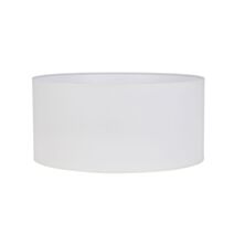 Abat-jour toiline cylindre Ø40 H.19 blanc cassé
