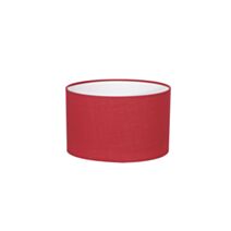 Abat-jour forme cylindre 25H17 cerise Bague E27