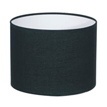 Abat-jour cylindre Ø20 H.15cm E27 NOIR - COREP