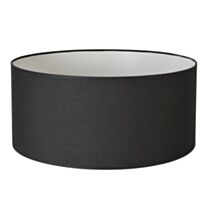 Abat-jour noir cylindre d40cm