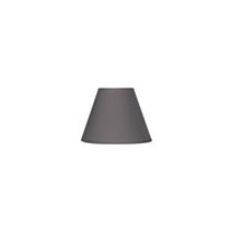 Abat-jour forme conique Ø14p gris ardoise