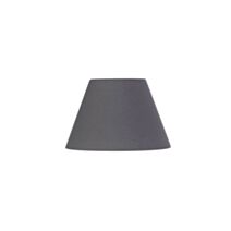 Abat-jour forme conique Ø25 gris ardoise Bague E27