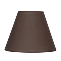 Abat-jour café fe coton d14cm