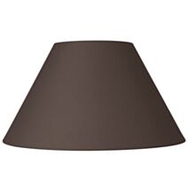 Abat-jour café fe coton d40cm