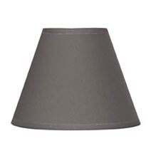 Abat-jour forme conique D14p coton poivre