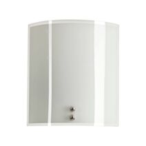 Applique Pixel Verre Blanc Brillant 17cm 60W - COREP