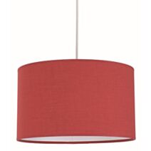 Suspension coton cerise cylindre d38cm