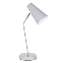 Lampe de Bureau Charlie Métal Gris Cendré 40,50cm 15W - COREP