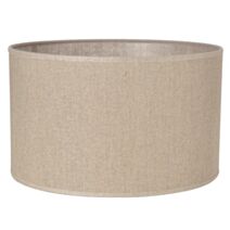 Abat-jour toile de jute cylindre d40cm