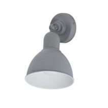 Spot métal anthracite mat lewis d15cm