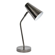 Lampe de Bureau Charlie Métal Gun Métal 40,50cm 15W - COREP