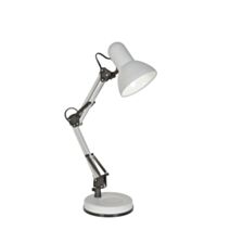 Lampe de bureau LED Flex métal cendre - COREP
