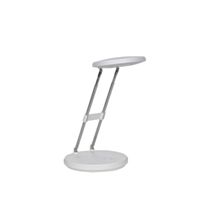 Lampe abs et métal blanc study.